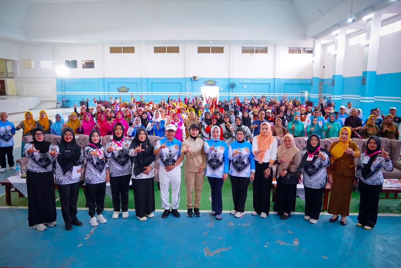 Purnama Wulan Sari Mirza: Guru Lampung Harus Sehat, Kompak, dan Jadi Inspirator Bangsa